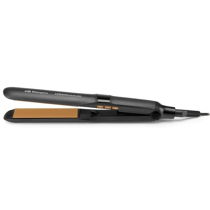 Plancha para el Pelo Orbegozo PL 3510/ Iónico/ Negra