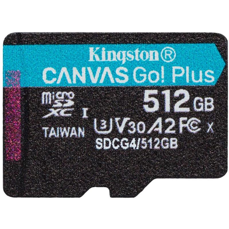 Kingston 512GB MicroSDXC Canvas w/o ADP