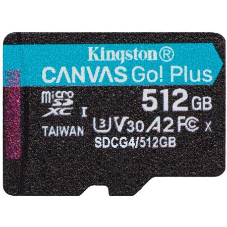Kingston 512GB MicroSDXC Canvas w/o ADP