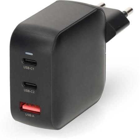 Nedis Charger | 100W| PD3.0 | Snellaad Functie | 2.5 / 5.0 A | USB-A /2X USB-C