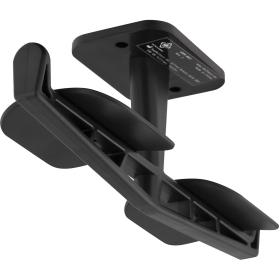 Deltaco Gaming Headset Hanger For Two Headsets ABS Plastic 3m Stickerpad - Black