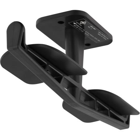 Deltaco Gaming Headset Hanger For Two Headsets ABS Plastic 3m Stickerpad - Black