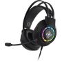 Deltaco Gaming DH220 USB Gaming Headset - Stereo - RGB Lighting - Black
