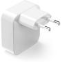 Hama Fast Charger Gan 2X USB-C Collapsible Mini-Charger PD 40 W White