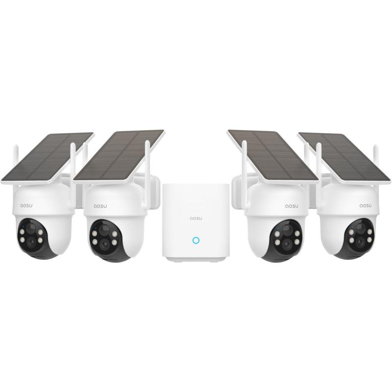 AOSU Solarcam D1 Classic Kit - 4 Camera&amp;#039;s
