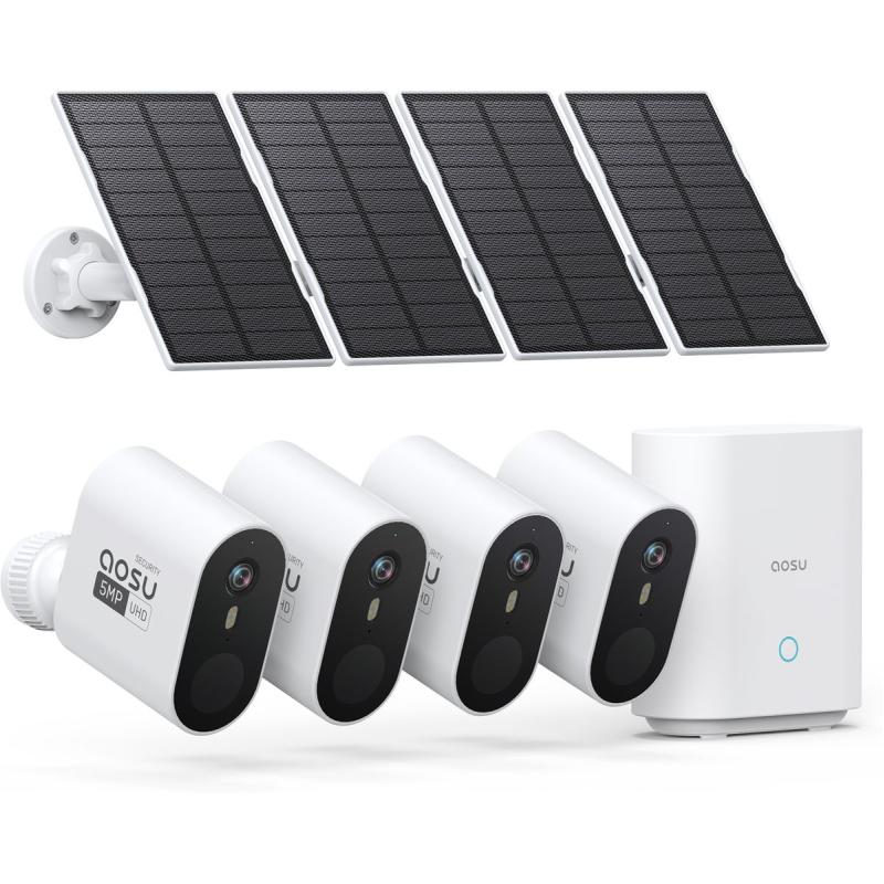 AOSU Solarcam System Max - 4 Camera&amp;#039;s