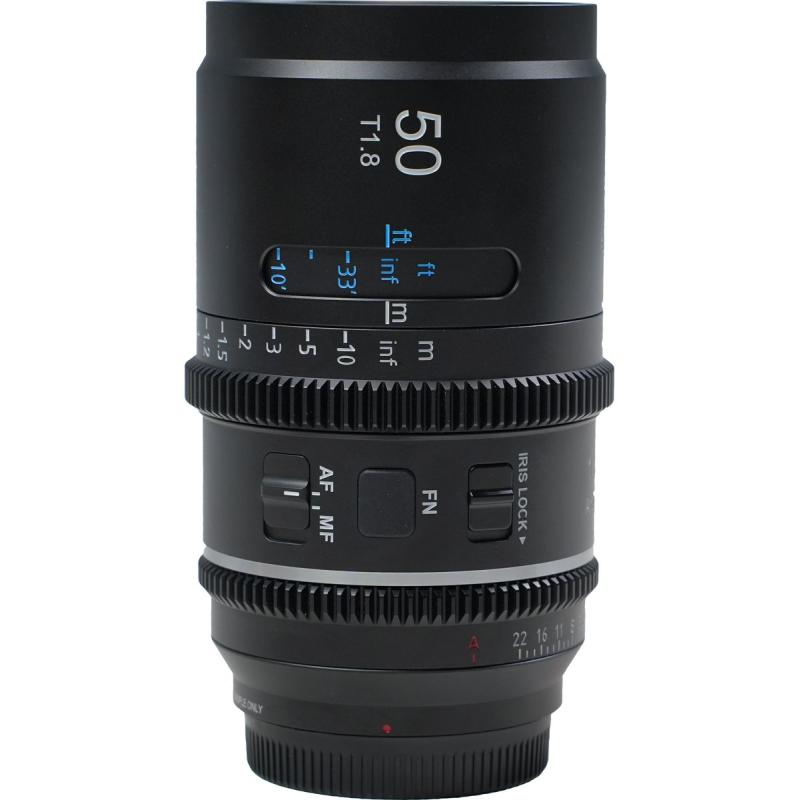 Sirui Astra Series 50mm T1.8 1.33X Cine Lens (L Mount Blue Flare)