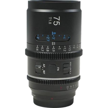 Sirui Astra Series 75mm T1.8 1.33X FullFrame Cine Lens (L Mount Neutral Flare)