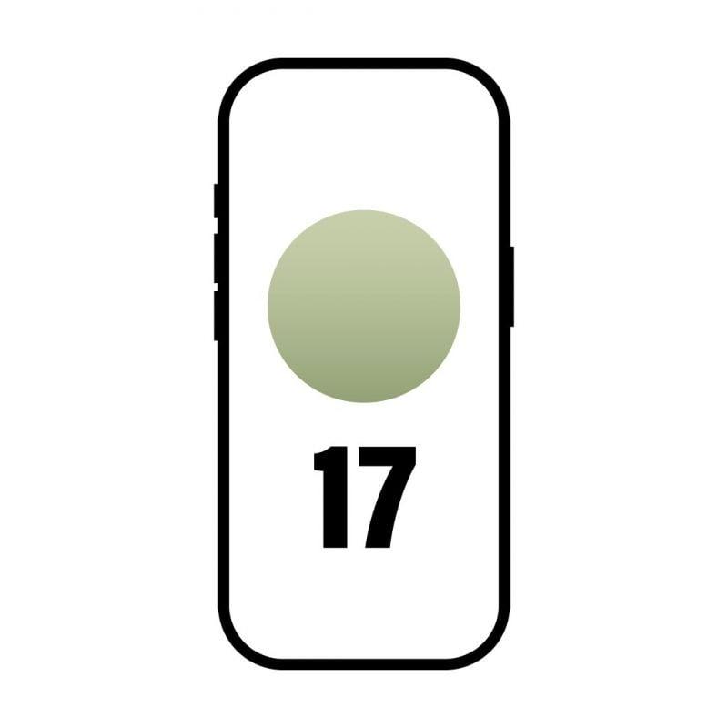 Smartphone Apple iPhone 17 256GB/ 6.3'/ 5G/ Verde salvia