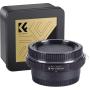 K&amp;F Concept Lens Adapter Pentax K Nikon F (w/ Glass)