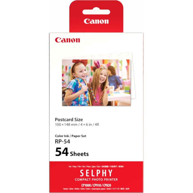Canon RP-54 Ink Cassette/Paper Set