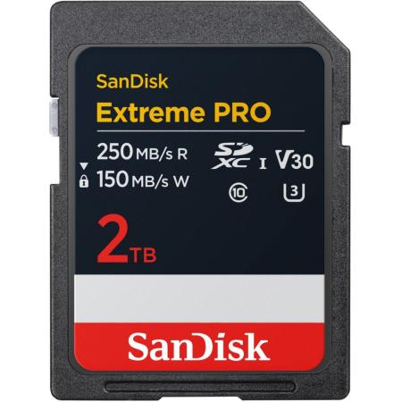 SanDisk Extreme Pro SDXC UHS-I Card 2TB Up To 25