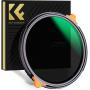 K&amp;F Concept ND4-64 + CPL 2-IN-1 Filter Nano X - 82 mm