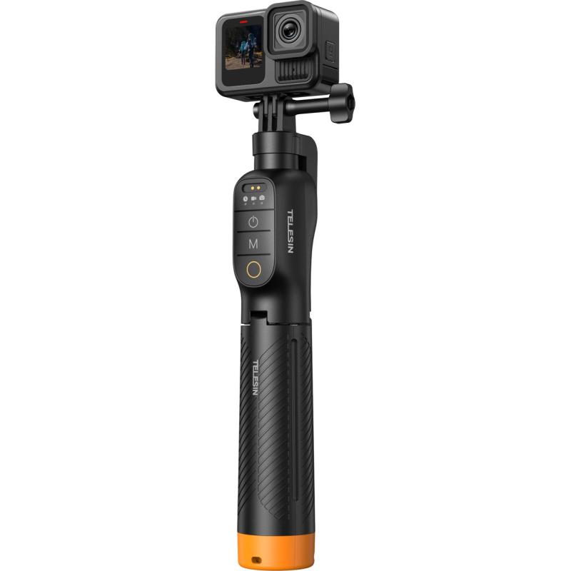 Telesin Onderwater Selfiestick Tripod w/ Remote For GoPro