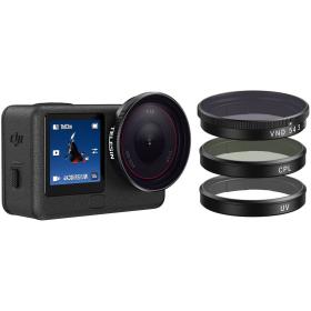 Telesin CPL + UV + VND Filter Kit For DJI Osmo Action Actio