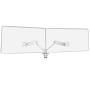 Soporte de Mesa para 2 Monitores Mars Gaming MARM-PRO2/ Giratorio/ Inclinable/ Rotatorio/ hasta 10kg
