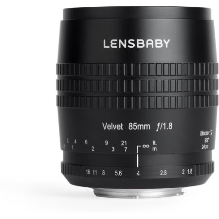 Lensbaby Velvet 85 Black Fuji