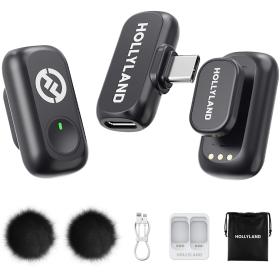 HOLLYLAND Lark A1 Mini Duo USB-C Wireless Microphone