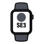 Apple Watch SE3/ GPS/ Cellular/ 44mm/ Caja de Aluminio Medianoche/ Correa Deportiva Medianoche S/M