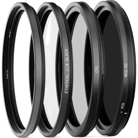 Urth 58mm Cinematic Filter Kit Plus+ (UV CPL ND32 Ethereal 1/4 Black Mist)