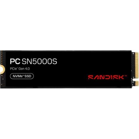Disco SSD SanDisk PC SN5000S 512GB/ M.2 2280 PCIe Gen4/ Full Capacity