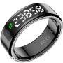 Anillo Inteligente Leotec Kör Mau Smart Ring Talla 11/ Ø20.8mm/ Notificaciones/ Frecuencia Cardíaca/ Negro