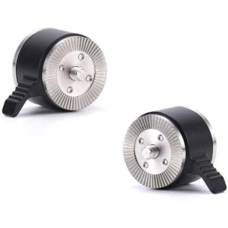 Tilta Ta-Ara-P-B Side Quick Adjust Rosette Adapter - Blackone Pair