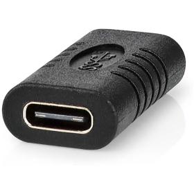 Nedis USB-C Adapter | USB 3.2 Gen 2 | USB-C Female | 4K@60Hz | 10 Gbps | Black