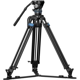 Sirui SQ75A Aluminum Twin-Leg Video Tripod 75mm Half-Bowl + S5 Head