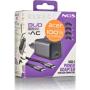 Cargador GaN de Portátil NGS BUD65W-AC para Acer/ 1xUSB Tipo-C/ 65W/ Automático/ 4 Conectores/ Voltaje 5-20V