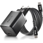 Cargador GaN de Portátil NGS BUD65W-L para Lenovo/ 1xUSB Tipo-C/ 65W/ Automático/ 5 Conectores/ Voltaje 5-20V
