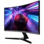 Monitor Profesional Curvo Samsung Essential S3 S39GD S27D392GAU 27'/ Full HD/ Negro y Plata