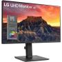 Monitor Profesional LG 27BQ65UB-B 27'/ 4K/ Multimedia/ Regulable en altura/ Negro