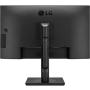 Monitor Profesional LG 27BQ65UB-B 27'/ 4K/ Multimedia/ Regulable en altura/ Negro