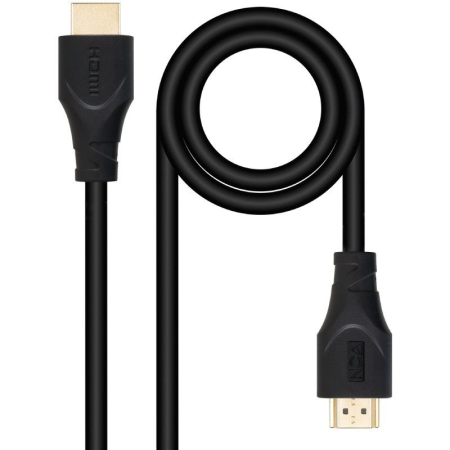 Cable HDMI 1.4 Nanocable 10.15.4702/ HDMI Macho - HDMI Macho/ 1.8m/ Negro