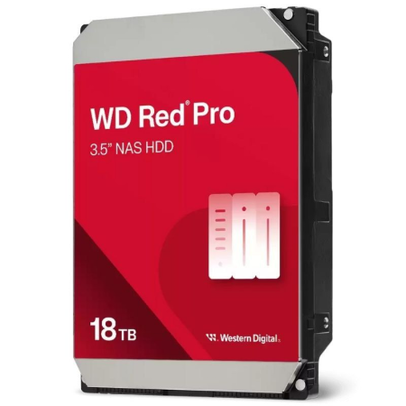 Disco Duro Western Digital WD Red Pro NAS 18TB/ 3.5'/ SATA III/ 512MB