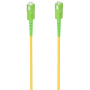 Cable de Fibra Óptica G657A2 3.0 9/125 SMF Aisens A152-0979/ LSZH/ 1m/ Amarillo