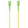 Cable de Fibra Óptica G657A2 3.0 9/125 SMF Aisens A152-0981/ LSZH/ 3m/ Amarillo