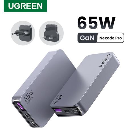 Ugreen Nexode Pro 65W 3-Port Gan Ultra-Slim Fast Charger
