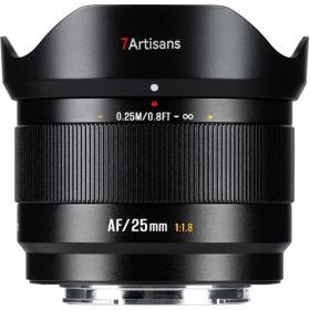 7Artisans AF 25mm f/1.8 - Sony E-Mount - APS-C - Black