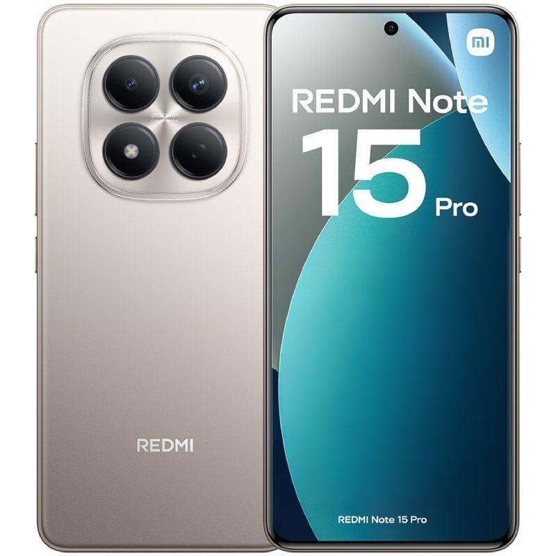 Xiaomi Smartphone Xiaomi Redmi Note 15 Pro 8GB/ 256GB/ 6.83'/ Titanio
