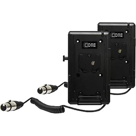 CoreSWX Double V-Mount Kit w/ Coiled Powertap