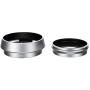 JJC LH Jxhalf Silver Lens Hood For Fuji X Half Camera