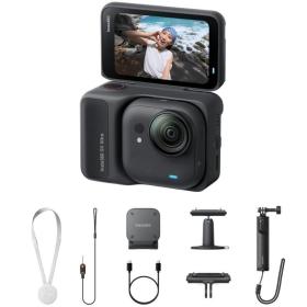 Cámara Digital Deportiva Insta360 GO Ultra Pack Creador/ 4K/ Ángulo de visión 360º/ Negra