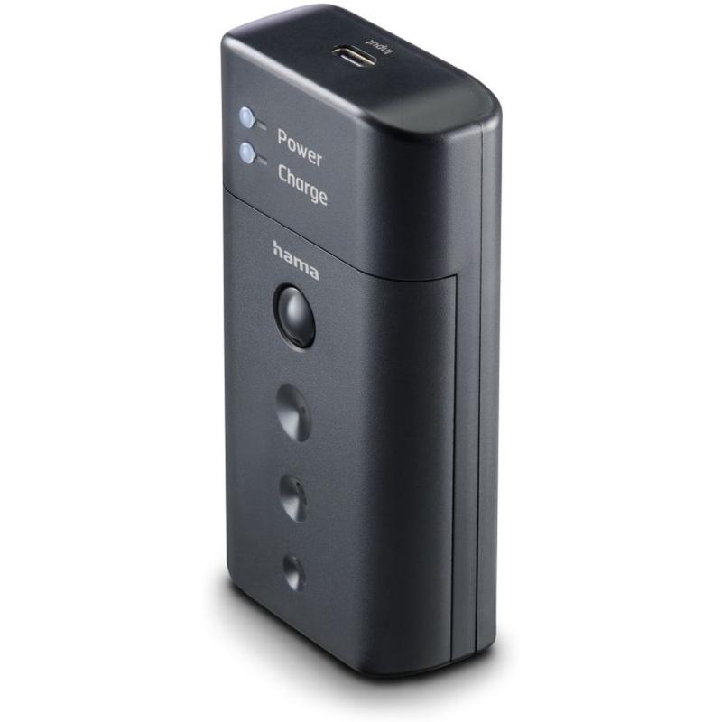 Hama Universal Charger Delta Travel For Li-ION-Accu&amp;#039;s + AA/AAA-Cellen USB-C