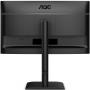 Monitor Profesional AOC 24E4U 23.8'/ Full HD/ Regulable en altura/ Negro