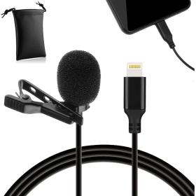 MOJOGEAR Lavalier Microphone w/ Lightning Connection 3 Meters