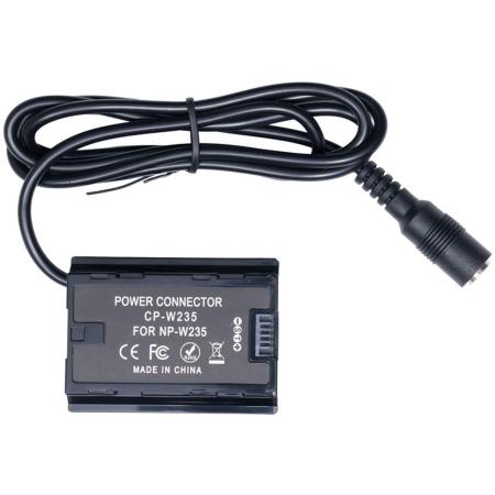 Caruba Dummy Battery Fujifilm NP W235 D Tap Male