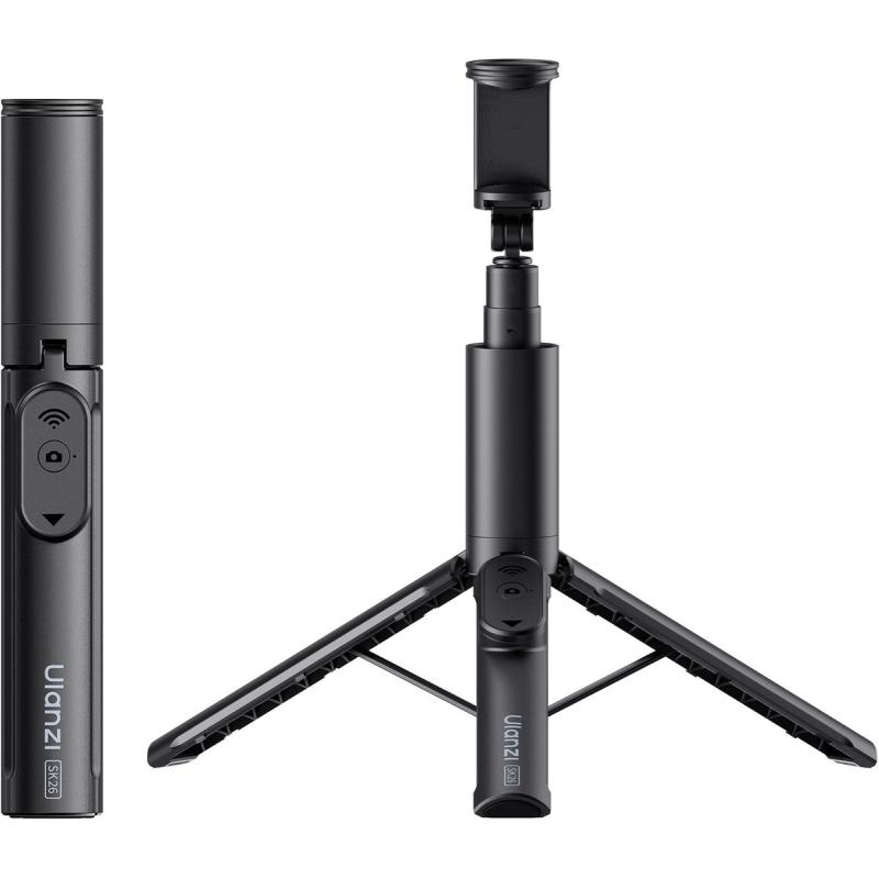 Ulanzi SK26 Selfie Stick Tripod w/ Telefoonklem