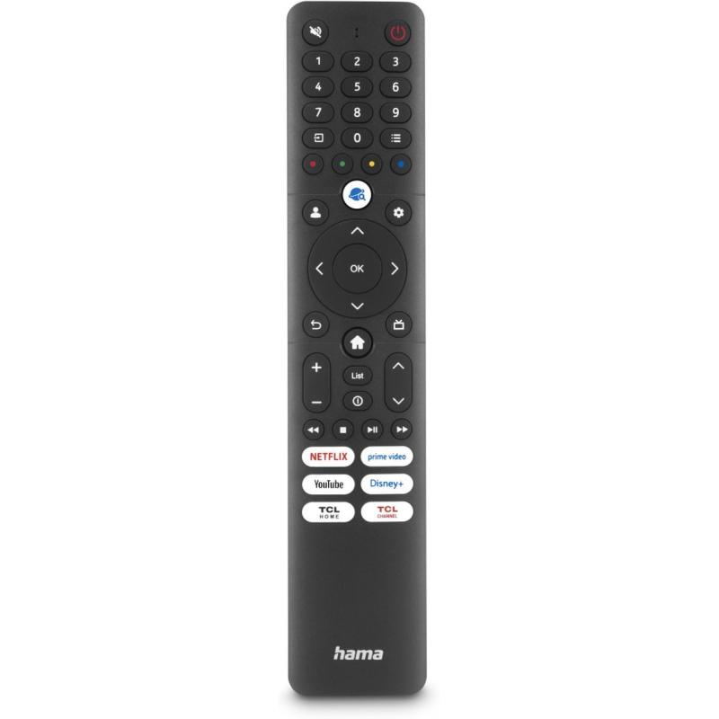 Hama Universal Remote Control TCL TV&amp;#039;S IR Lerend w/ 6 App-Buttons